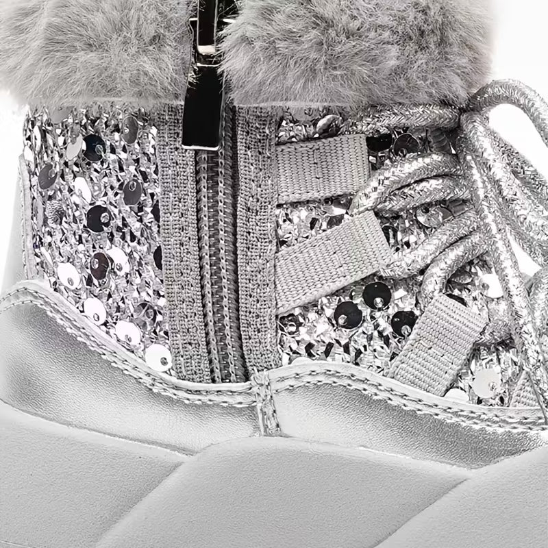 Bottines Paillettes SparkleStep™ Soumon Kids