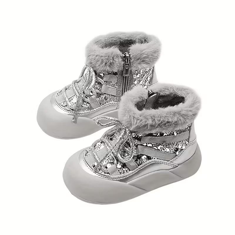 Bottines Paillettes SparkleStep™ Soumon Kids