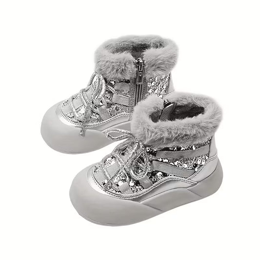 Bottines Paillettes SparkleStep™ Soumon Kids