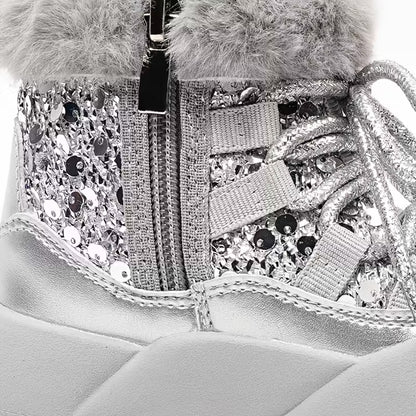 Bottines Paillettes SparkleStep™ Soumon Kids
