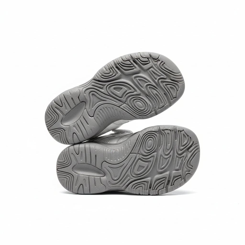 Baskets barefoot ActivePlay™ Soumon Kids gris - vue semelle